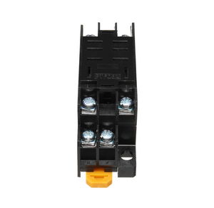 Power Relay With Din Rail Bracket (12V Coil, 10A 250VAC Contact)
