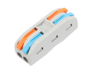 Quick connect electrical connector 2 Way