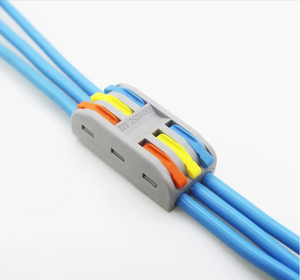 Quick connect electrical connector 3 Way