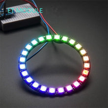 Load image into Gallery viewer, 24 channel Round WS2812 (Neopixel) 5050 RGB LED
