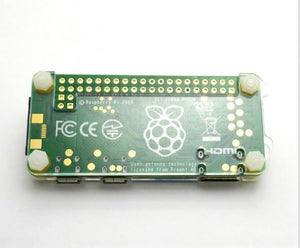 Raspberry Pi Zero W in acrylic casing bottom