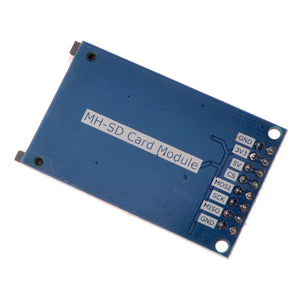 Arduino SD Memory Card Reader Back