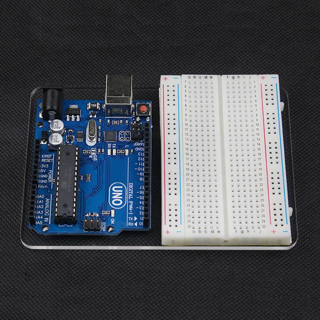 Arduino Uno Tinkering Acrylic Mounting Plate