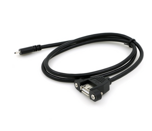 USB Micro to Panel Mount cable