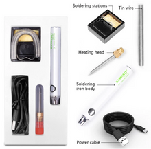 Load image into Gallery viewer, USB Soldering Iron with temperature control

