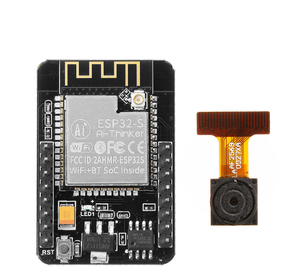ESP32 Wifi and Bluetooth camera module for DIY Electronics
