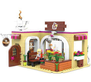 Xingbao - Girl City Coffee Shop (Lego Compatible)