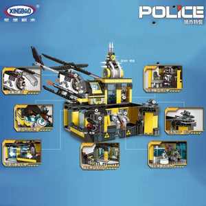 Building Blocks - Police Raid (Lego Compatible)