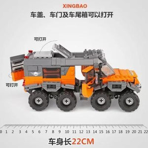 Building Blocks - Super Off Road 8 Wheeler (Lego Compatible)