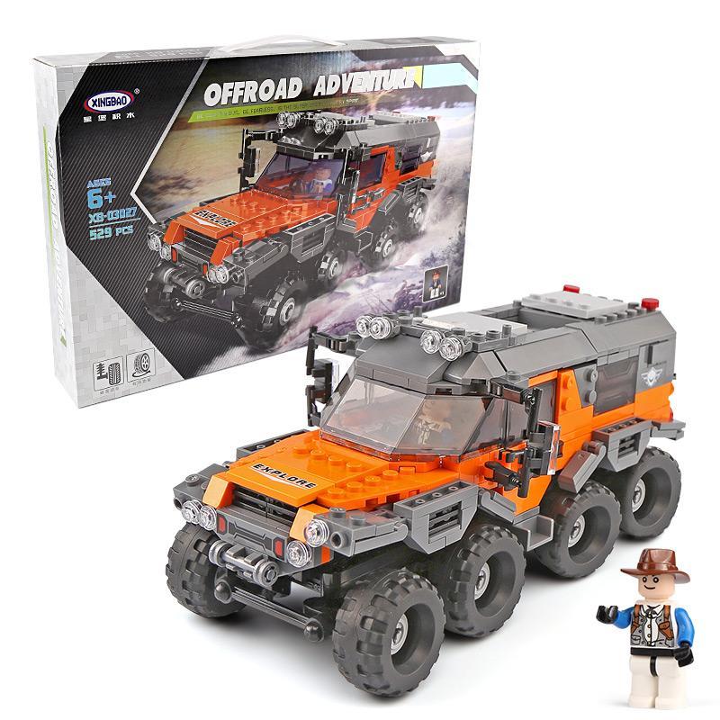 Building Blocks Super Off Road 8 Wheeler Lego Compatible JvZ