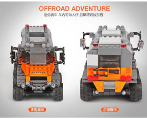 Building Blocks - Super Off Road 8 Wheeler (Lego Compatible)