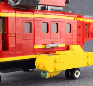 Building Blocks - Firefighter Helicopter (Lego Compatible)