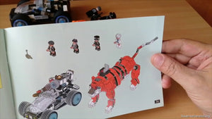 Building Blocks - Police Tiger Attack (Lego Compatible)