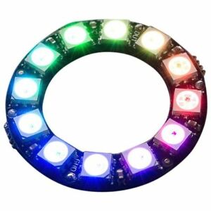 12 channel Round WS2812 (Neopixel) 5050 RGB LED