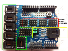 Load image into Gallery viewer, Arduino Sensor Shield V4.0
