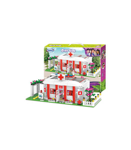 Building Blocks - Girl City Hospital (Lego Compatible)