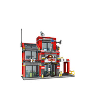 Load image into Gallery viewer, Building Blocks - Firefighter Head Quarters (Lego Compatible)
