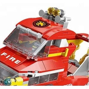 Building Blocks - Firefighter Sea Rescue (Lego Compatible)